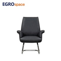 EGROspace Fournisseur Professionnel de Mobilier de Bureau, Chaise de Bureau en Cuir Ergonomique de Luxe pour Dirigeant et Visiteur