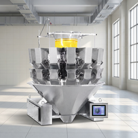 Machine d'emballage haute vitesse, unité de pesage multi-têtes pour graines, salades, pâtes, machine de pesage et d'emballage à 14 têtes
