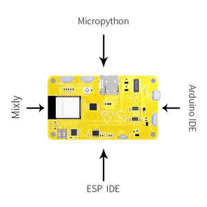 Carte d'affichage HMI ESP32-WROOM 2,8 pouces 240x320 |   Écran LCD TFT SPI ILI9341, tactile résistif, LVGL, Wi-Fi/BLE, kit Arduino W893 - Product Image 1