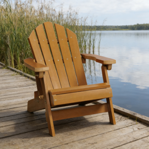 Silla Adirondack para Niños, Cómoda, de Madera de Abeto, para Exteriores, Parque, <span class=keywords><strong>Playa</strong></span>, Patio, Camping, Tiempo de Relajación - Product Image 4