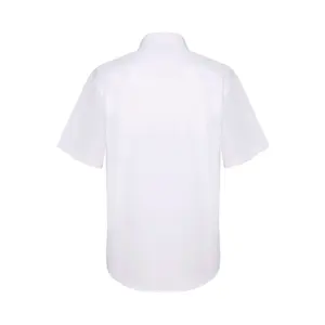 Camisa de popelina de manga corta para merchandising corporativo - Product Image 2