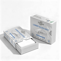 Feuilles de blanchiment pour linge Nuohui Private Label, feuilles de blanchiment pour vêtements blancs