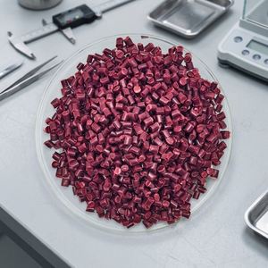 FUXI Red Granular PA66 Resin Injection Molding Grade High Impact Resistance Wire and Cable Applications - Product Image 1