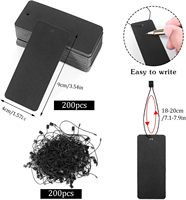 Étiquettes suspendues en papier recyclé écologiques avec logo imprimé personnalisé pour accessoires vestimentaires et vêtements