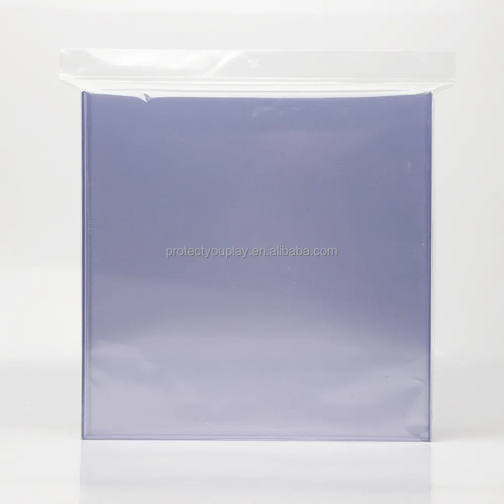 12 Inch 33 RPM Record Album Cover Toploader Rigid Clear Plastic Holder