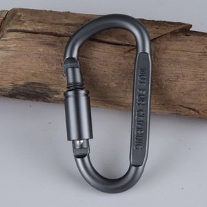 Mosquetón de Aleación de Aluminio en Forma de D de Alta Calidad, Grueso, con Clip Rápido, Capacidad de 1L, Multifuncional para Campismo y Senderismo al Aire Libre - Product Image 4