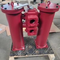 Nouveau filtre à double panier en acier au carbone industriel, filtre à liquide, réservoir sous pression double avec garantie d'un an