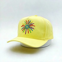 Casquettes de baseball à 5 panneaux personnalisables avec logo, en gros, structurées, 100 % coton, visière incurvée, casquettes de sport