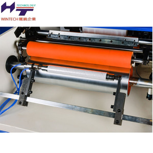 Machine de rembobinage de film de sortie d'usine toute nouvelle ligne de déchirure de film plastique facile à utiliser petite enrouleuse - Product Image 3