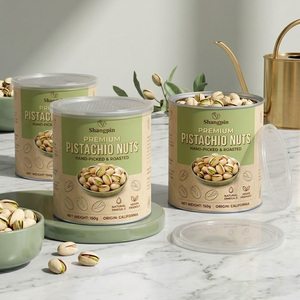 Sprintpackage Food Grade Biodegradable Nut Paper Tube <strong>Packaging</strong> Eco-Friendly Recyclable Kraft Paper Cylinder Box Container - Product Image 6