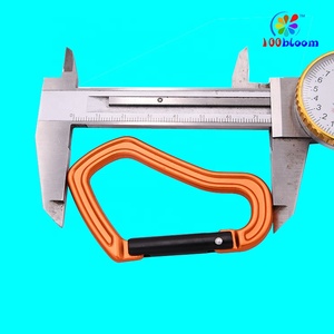 Trung Quốc nhà máy phần cứng bán buôn mới theo kiểu 7.5 cm nhôm Carabiner móc - Product Image 6