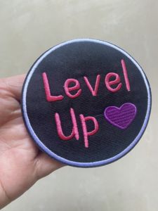 Parche bordado Circular clásico se puede planchar con letras Girl <span class=keywords><strong>Boss</strong></span>/Hijh Fashion/privacy Posh parche de tela decorativa elegante - Product Image 3