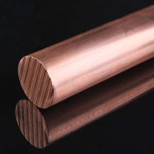 T2 Copper Rod Round Solid Pure Copper Electrode Conductive Mold Discharge Cylindrical Copper Bar Diameter Length Cutting Service - Product Image 1
