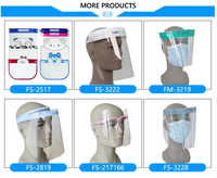 Protection faciale jetable de sécurité - Protection oculaire certifiée CE pour usage médical
