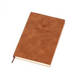 Cuaderno de Tapa Blanda de Cuero PU Elástico A5 en Oferta, Cuaderno de Negocios para Reuniones de Oficina, Cuadernos de Notas B5, Logotipo Personalizado - Product Image 2