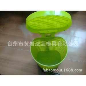 Molde de inyección multicalidad para cestas de basura de plástico imitación ratán para artículos de uso diario - Product Image 5