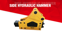 Accessoires d'excavatrice de haute qualité, marteau brise-roche hydraulique, robuste, pour travaux de démolition