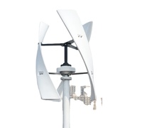Générateur de turbine éolienne verticale 10kw 220v tension de sortie 300w capacité 2000w et 5000w puissance nominale