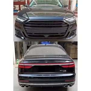 ชุดแต่งกันชนหน้าสไตล์ S8 สำหรับรถยนต์ Audi A8 Facelift พร้อมกระจังหน้า สำหรับรุ่นปี 2019 2020 2021 2022 2023 - Product Image 6
