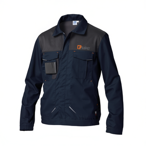 TTAKE Take Easy <b>Jacket</b> Workwear Blue 3XL Durable <b>Utility</b> Coat - Product Image 2