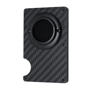 กระเป๋าสตางค์ผู้ชายหรูหรา อลูมิเนียมอัลลอยด์ ดีไซน์มินิมอล ป้องกัน RFID ใส่บัตรเครดิต ใส่ธนบัตร พร้อมคลิปหนีบเงิน และแท็กติดตาม - Product Image 1