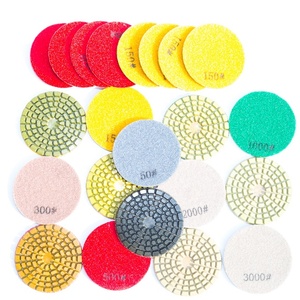 4-inch kim cương Buffing Pads cho bê tông terrazzo đá cẩm thạch Granite đá đánh bóng ướt cho truy cập và sàn Sanding đánh bóng - Product Image 6