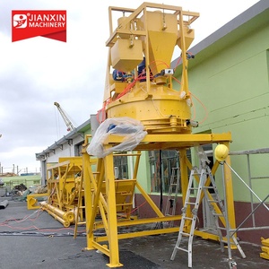 לדלג דלי סוג קטן 25cbm/h טרומי בטון יצוו צמח עם 500 ליטר פלנטריים בטון מיקסר - Product Image 3