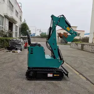 HC008 800Kg Cheap Micro Digger 0.8 Ton Littium Battery Electric Mini Excavator Prices