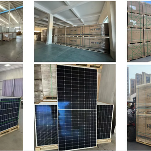 Panneau solaire monocristallin N-Type à demi-cellules, tout noir, double vitrage, haute efficacité, 1000W 800W, certifié CE - Product Image 2