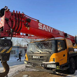 Grue sur camion Sany 75T d'occasion de haute qualité, système hydraulique durable, machine de levage fiable pour travaux d'ingénierie - Product Image 1