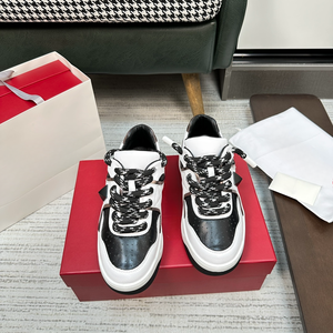 Chaussures de marche Cloud de luxe, tendance 2025, à bout fermé, à lacets, en cuir véritable, avec amorti, tendance mode personnalisée - Product Image 4