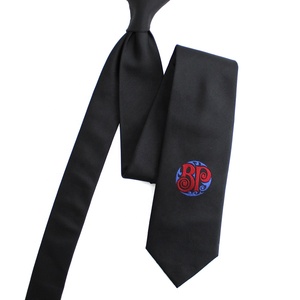 Cina all'ingrosso su misura cravatta aziendale sottile Skinny crea la tua <span class=keywords><strong>magia</strong></span> BP di lusso tessuto cravatte di seta uomo Logo personalizzato - Product Image 4