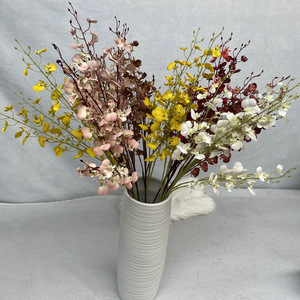 M1267 all'ingrosso di plastica artificiale <span class=keywords><strong>fiori</strong></span> di orchidea <span class=keywords><strong>fiori</strong></span> di seta orchidea artificiale orchidea decorazione - Product Image 2
