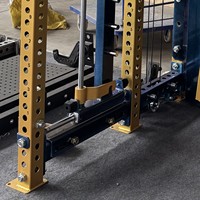 Équipement de fitness à domicile, Smith Trainer 3D, capable d'entraîner les parties du corps : dos, épaules, bras, jambes, hanches