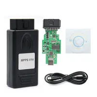 Interfaz de ajuste de chip ECU automática MPPS V16, MPPS V16.1.02, multilingüe, OBD OBDII, lector y grabador de ECU para RDC15 EDC16 EDC17