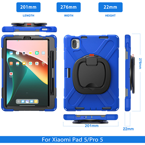 Nueva Funda con Soporte Giratorio 360° Ajustable para Xiaomi <span class=keywords><strong>Mi</strong></span> <span class=keywords><strong>Pad</strong></span> 5, Carcasa para Tablet Xiaomi <span class=keywords><strong>Mi</strong></span> <span class=keywords><strong>Pad</strong></span> 5 Pro de 11 Pulgadas <span class=keywords><strong>2021</strong></span> - Product Image 4