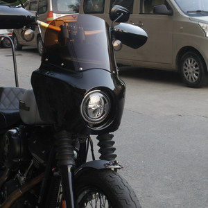 แฟริ่งไฟหน้ารถจักรยานยนต์พร้อมบล็อกย้ายไฟหน้าสำหรับ Harley softail <span class=keywords><strong>Rider</strong></span> <span class=keywords><strong>S</strong></span> <span class=keywords><strong>114</strong></span> 117 fxlrs 2020-2023 - Product Image 3