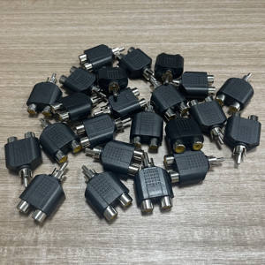 Cantell RCA 1公到2母，用于音频视频AV适配器RCA适配器 - Product Image 6