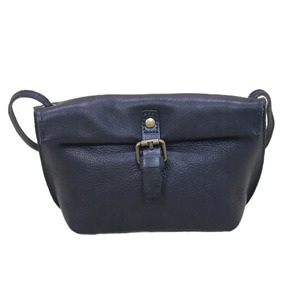 Sac bandoulière en cuir véritable Nasman, couleur café noir, design à rabat, pour femme, usage quotidien - Product Image 5