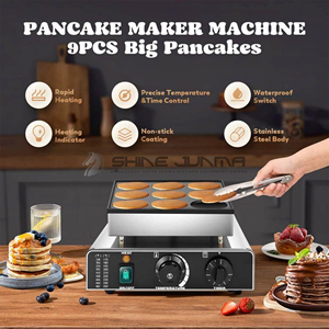 Machine à <span class=keywords><strong>Crêpes</strong></span> <span class=keywords><strong>Électrique</strong></span> Antiadhésive Professionnelle, <span class=keywords><strong>Crêpière</strong></span> Hollandaise Commerciale Personnalisée, Machine à Mini Pancakes <span class=keywords><strong>Électrique</strong></span> - Product Image 3