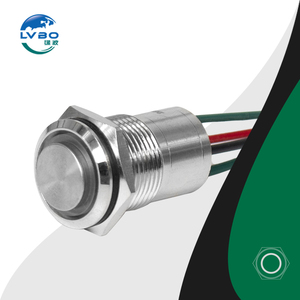 LVBO <strong>Push</strong> <strong>Button</strong> <strong>Switch</strong> With Pilot <strong>Light</strong> Reset <strong>Push</strong> <strong>Button</strong> <strong>Switch</strong> <strong>22mm</strong> High Current 220v 240v 24v 36v 12v 3v Waterproof IP68 - Product Image 1