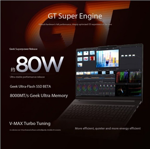 Pro 16 (GT) 2025 AI Yuanqi 9 H 365 32 Go de RAM embarquée 1 To SSD 16:10 Écran tactile 120 Hz Carte graphique intégrée OLED 2.8K Thème foncé - Product Image 4