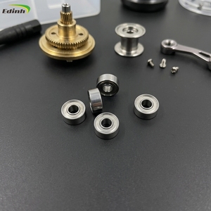 Rodamiento de precisión de ranura profunda MR137ZZ P6 7x13x4mm para carretes de pesca, reemplazo de engranaje de transmisión de bola suave para Abu Garcia Shimano - Product Image 1