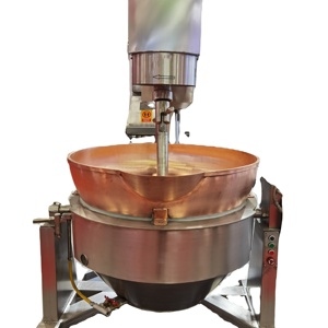 Miscelatore Planetario Industriale 200L, Cuocitore per Dolci in Rame a Gas - Grande Pentola in Rame Elettrica per la Preparazione di Delizie Turche - Product Image 5
