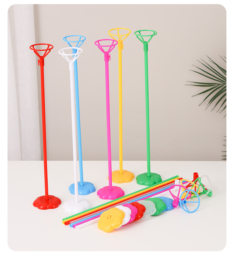 Support de tige de fleur de prunier coloré