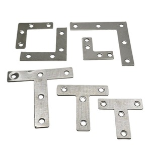 Jfs Stainless Steel Angle <b>Brackets</b> Lt Type 40L 50L 60L 80L 40T 50T 60T 80T Easy Installation Furniture Connectors - Product Image 5