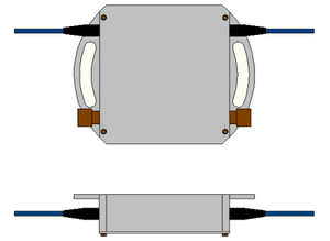 Capteur d'inclinaison à <span class=keywords><strong>fibre</strong></span> optique pour la surveillance des tours de ponts et des pentes, <span class=keywords><strong>mesure</strong></span> de l'inclinaison dans les infrastructures - Product Image 2