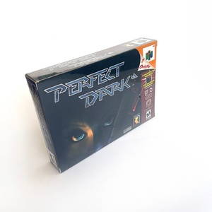 Cartouche de jeu USA NTSC Perfect Dark pour consoles rétro 64 bits, en carton épais avec plateau, version anglaise, remplacement pour N64 - Product Image 2