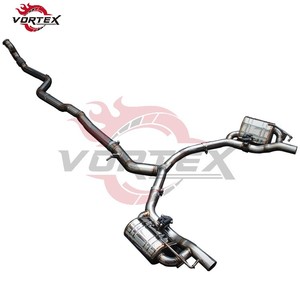 Système d'échappement Catback à soupapes Vortex haute performance T304, compatible avec le diffuseur OEM pour Mercedes-Benz AMG GT50 GT53 3.0T - Product Image 3