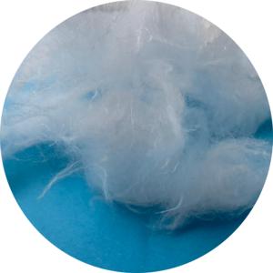 <span class=keywords><strong>Fibre</strong></span> de polyester microfibre vierge type duvet 0.5D*38mm pour rembourrage - Product Image 3